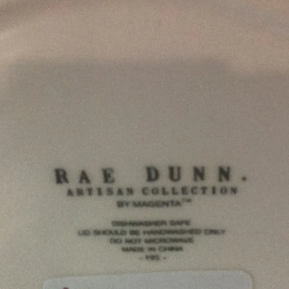Rae Dunn ROLL. Canister